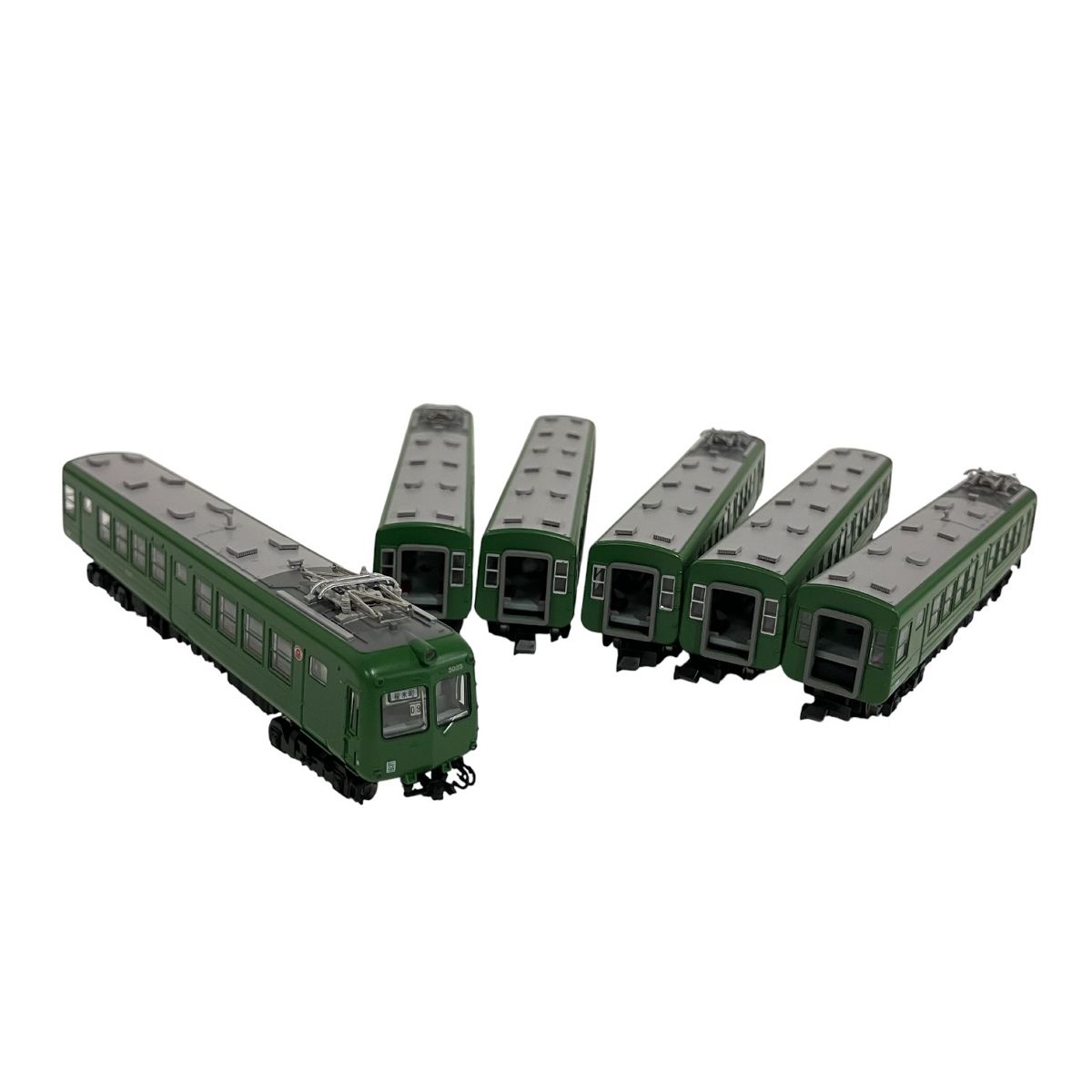 【新品・未開封】ポポンデッタ 6052 東急電鉄旧5000系東横線仕様6両セット 東急電鉄旧5000系 東横線仕様6両セット 品番：6052 鉄道模型