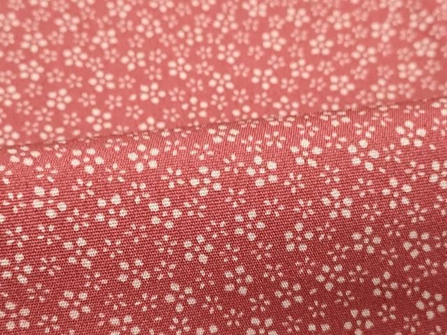 平和屋着物□伝統工芸師 服部光擴 江戸小紋 小花文 正絹 逸品