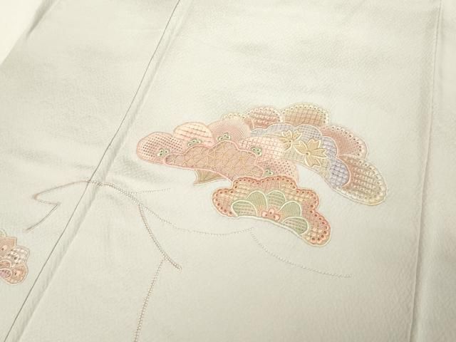 超美品❇️総刺繍　中国三大刺繍　スワトウ刺繍　 比翼仕立て　５つ紋　フルセット 平和屋本店○極上 中国三大刺繍 スワトウ刺繍 汕頭刺繍 総刺繍 立波