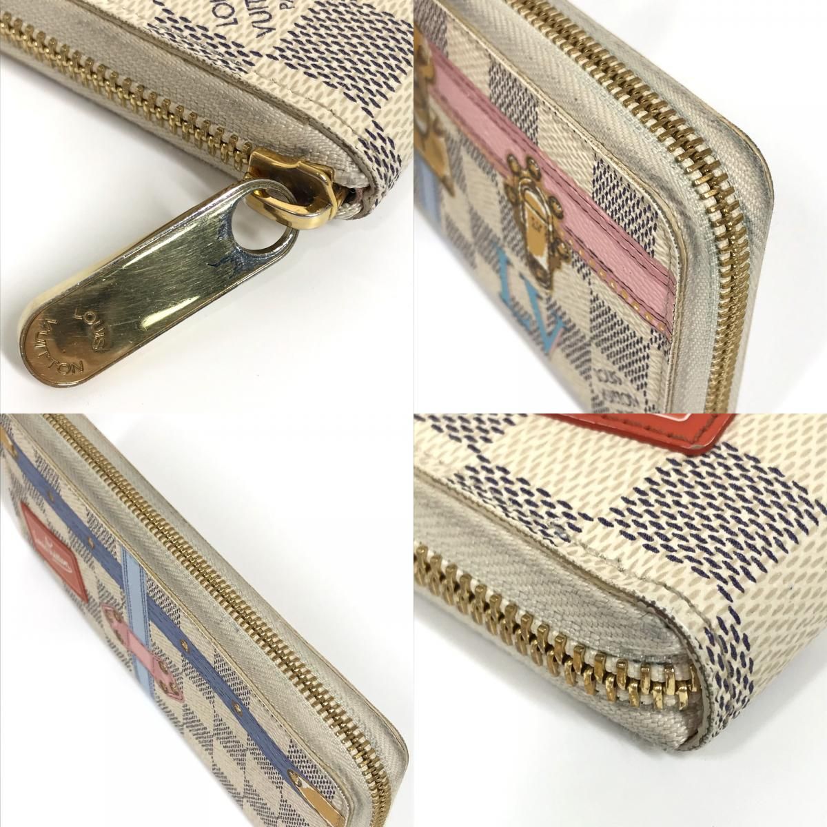 LOUIS VUITTON ルイヴィトン 長財布 サマートランクコレクション 
