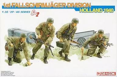 [Used] Plastic Model 1/35 German 1st Descent Hunting Division (Netherlands 1940) “'39-'45 SERIES” [6276]