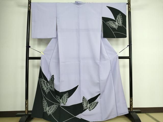 平和屋着物□訪問着 舞蝶文 洗える着物 DABA6648op - メルカリ