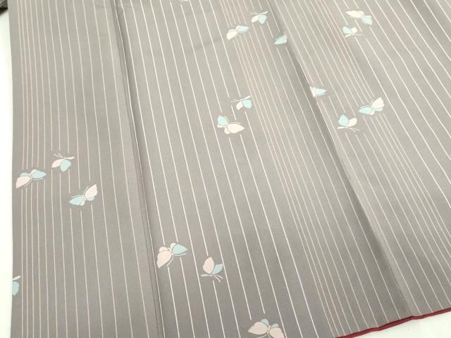 平和屋着物□小紋 舞蝶文 洗える着物 DABA6649op - メルカリ