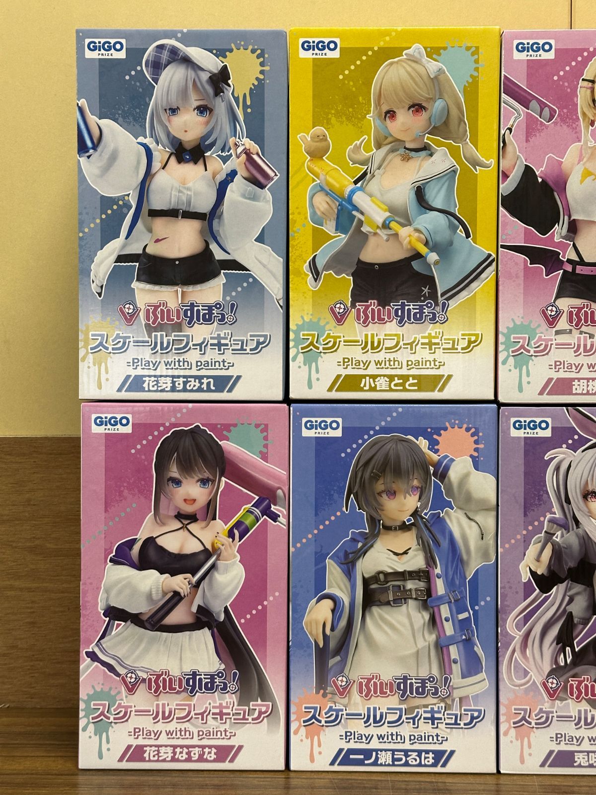 GiGO限定 ぶいすぽっ！ スケールフィギュア 14種 セット まとめ vol.1