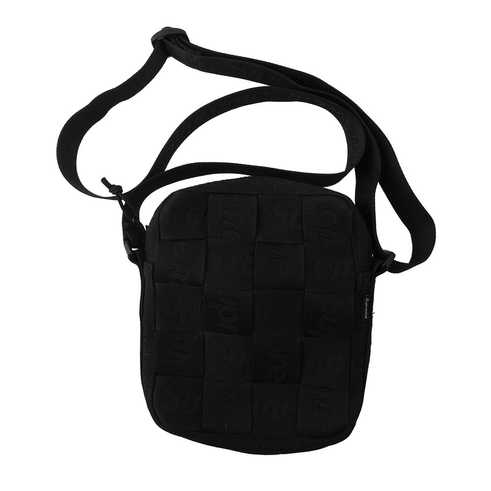 Supreme シュプリーム 24SS Woven Shoulder Bag ロゴ刺繍 ウーブン