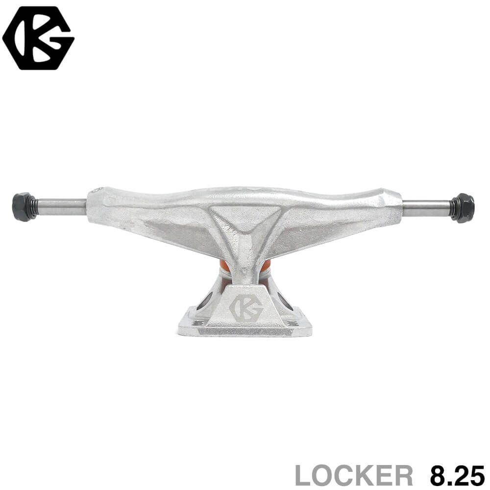 GRIND KING TRUCK グラインドキング トラック LOCKER 8.25 シルバー