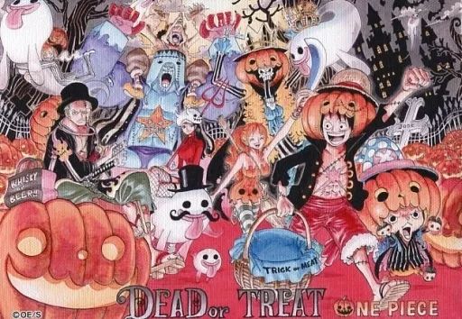 中古】原画イラストボード 『ONE PIECE』連載20周年記念 フルカラー