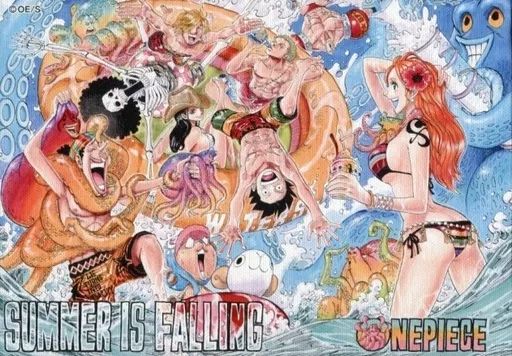 中古】原画イラストボード 『ONE PIECE』連載20周年記念 フルカラー
