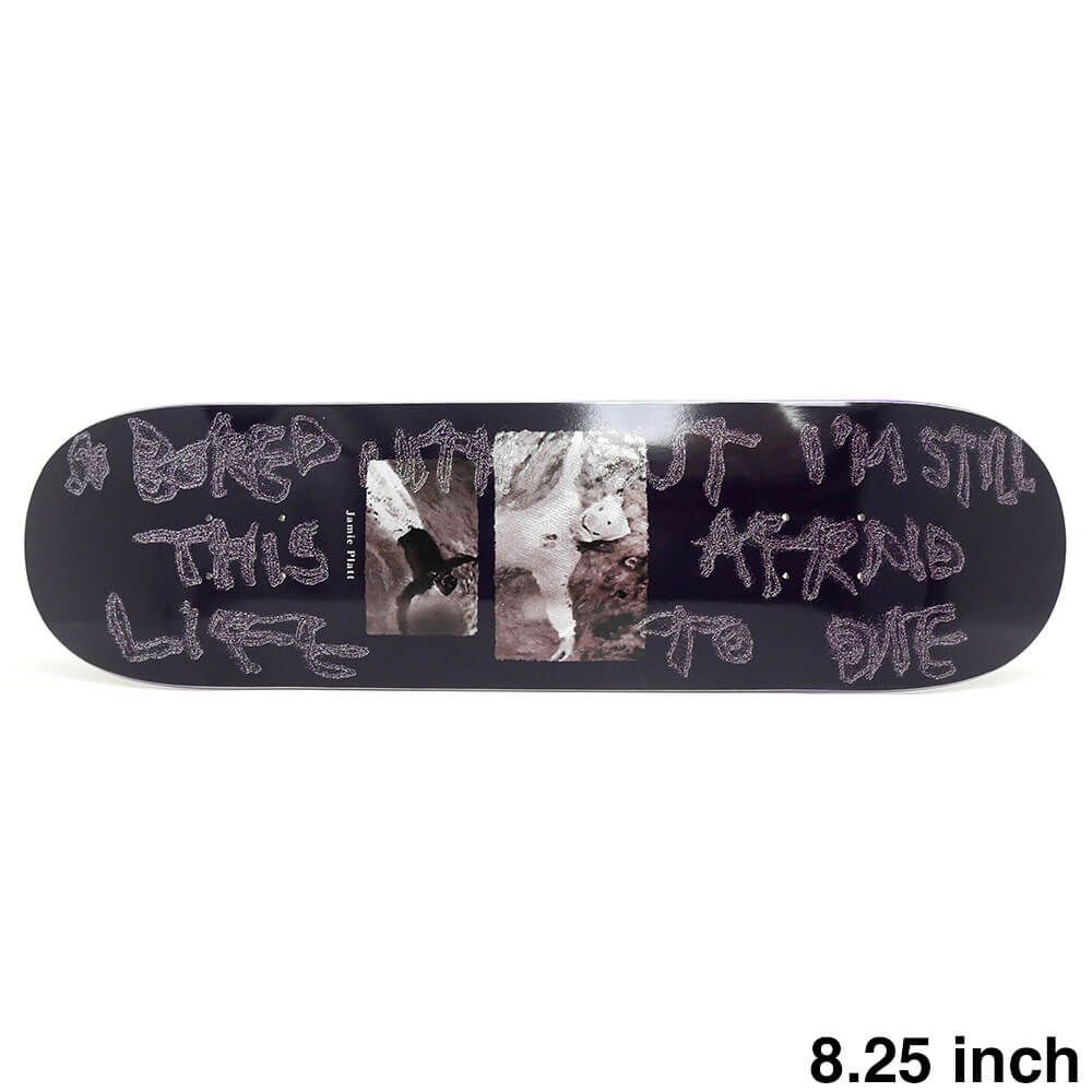 POLAR DECK ポーラー デッキ JAMIE PLATT SO BORED PURPLE 8.25 SHORT