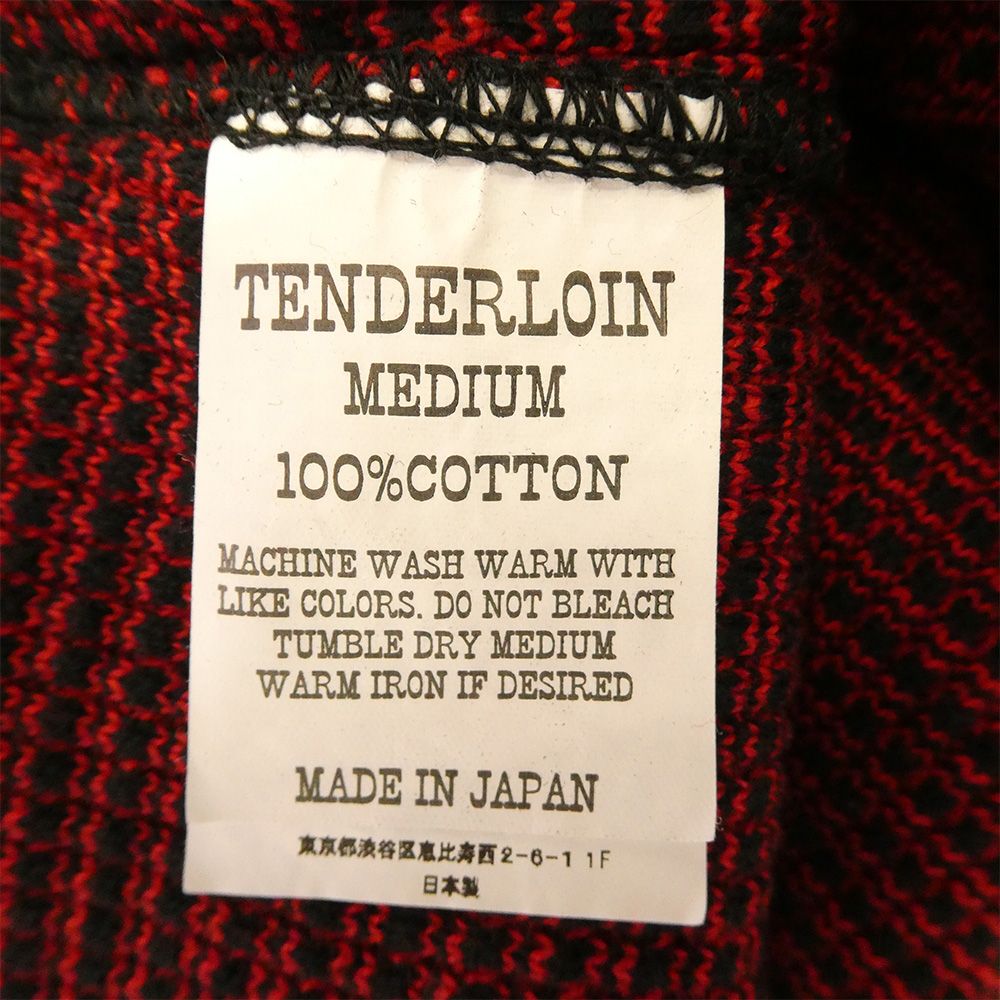 TENDERLOIN テンダーロイン T-THERMAL MIX ワッフル ミックスコットン