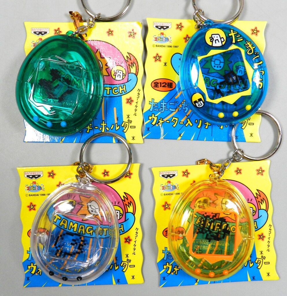 バンプレスト たまごっちウォーター入りキーホルダー 12種セット