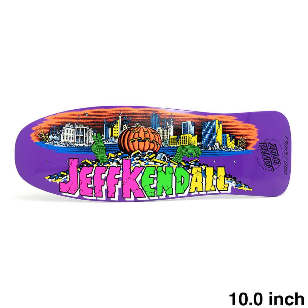 サンタクルーズJEFF KENDALLスケートボードデッキ SANTA CRUZ DECK サンタクルーズ デッキ JEFF KENDALL PUMPKIN REISSUE