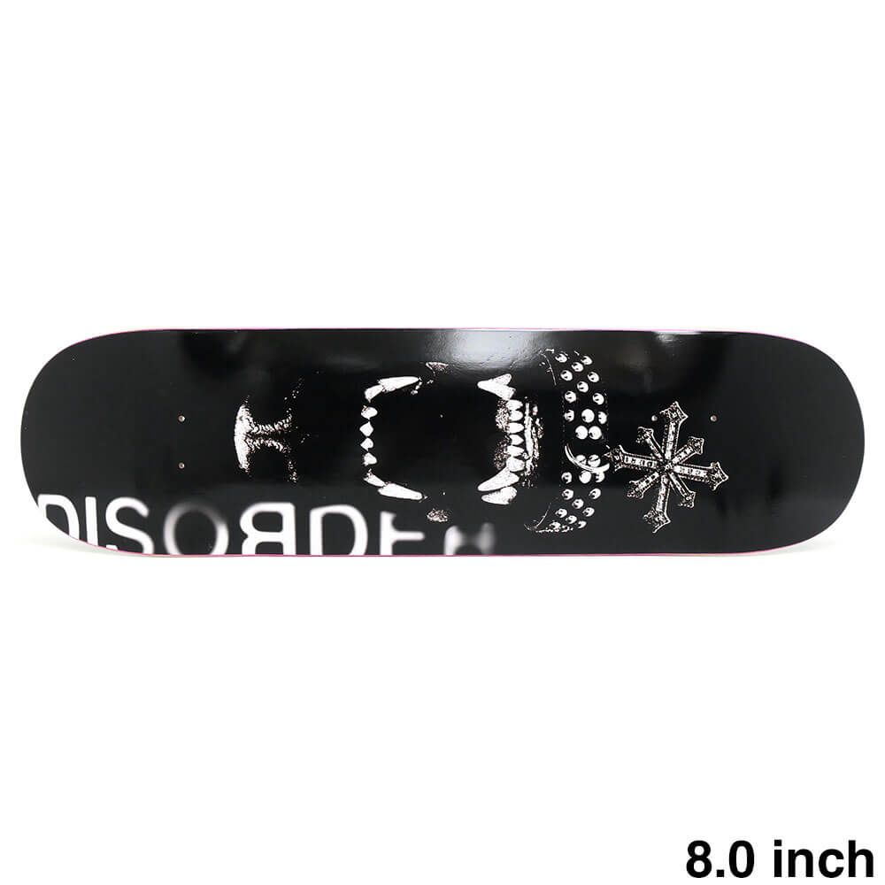 新品】DISORDER スケートボード8.0インチ 【公式通販】