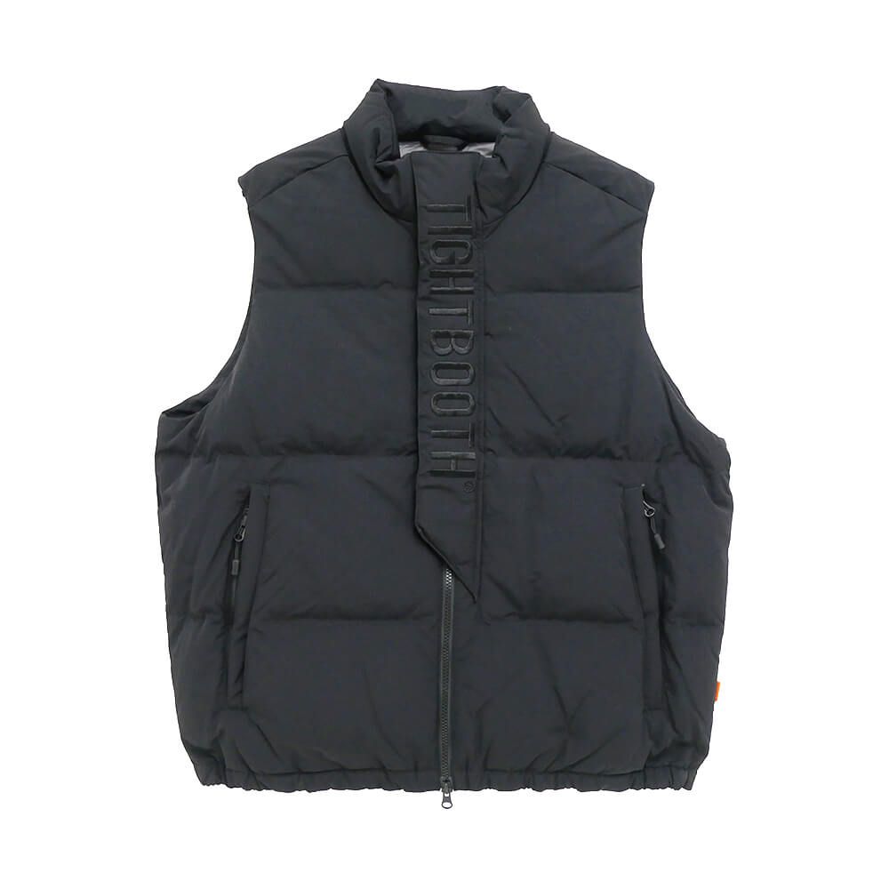 ジャケット・アウター TIGHTBOOTH PA DOWN VEST BLACK TIGHTBOOTH（タイトブース）PA DOWN VEST- birnest