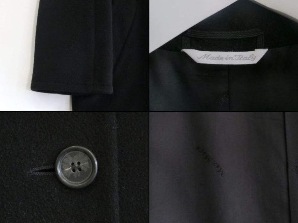 223068】MAX MARA マックスマーラ 厚手 ウール オーバーコート ロング