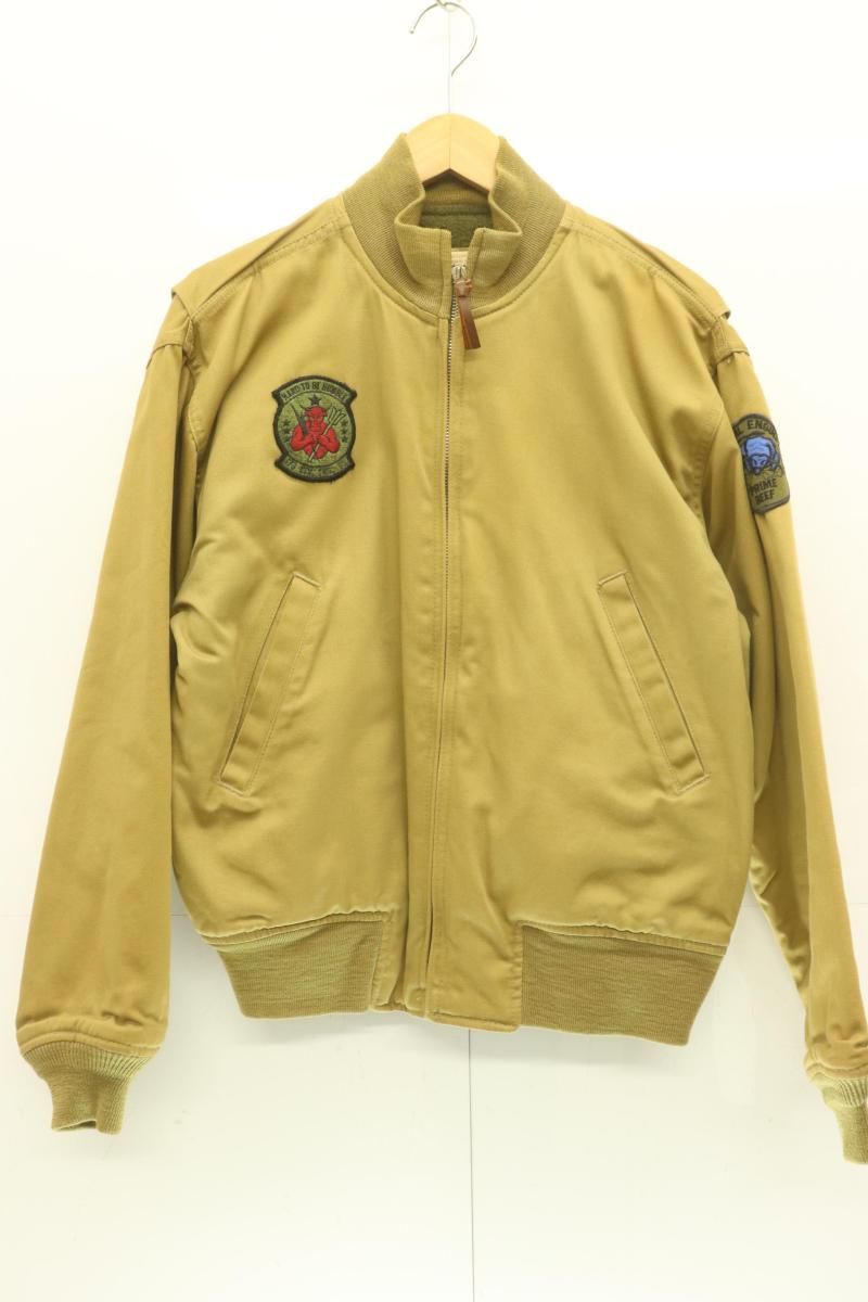 中古】 ALPHA INDUSTRIES メンズブルゾン 38 タンカースジャケット