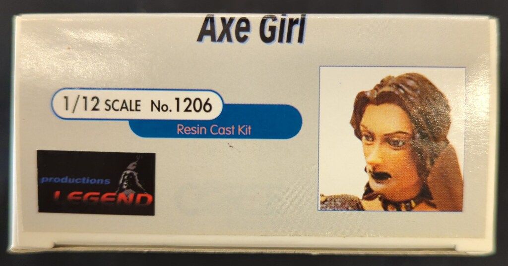 LEGEND PRODUCTIONS 1/12スケールレジンキャストキット AXE GIRL
