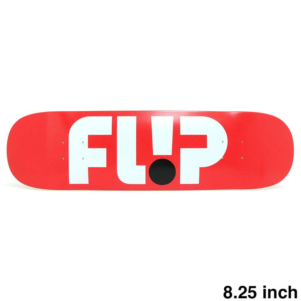 FLIP DECK フリップ デッキ TEAM ODYSSEY LOGO RED 8.25 スケート