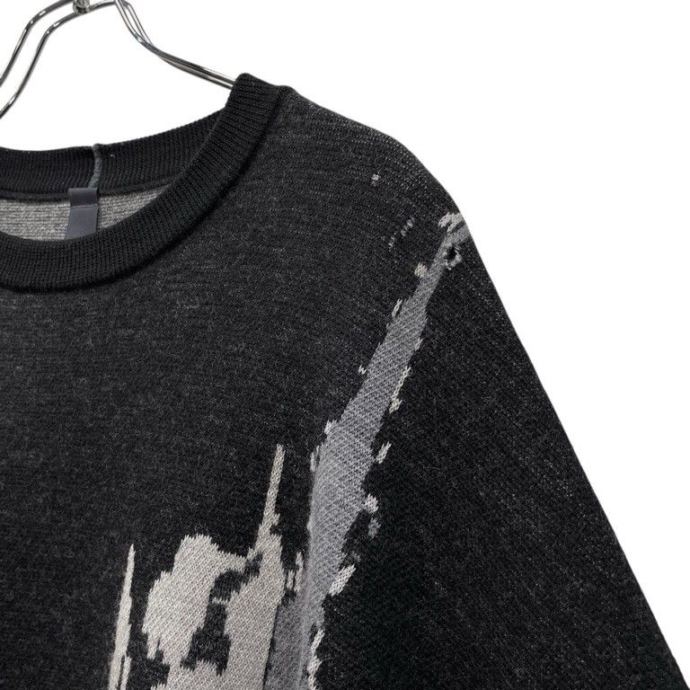 SHINYA KOZUKA 20AW MONET KNIT モネモチーフグラフィックニット