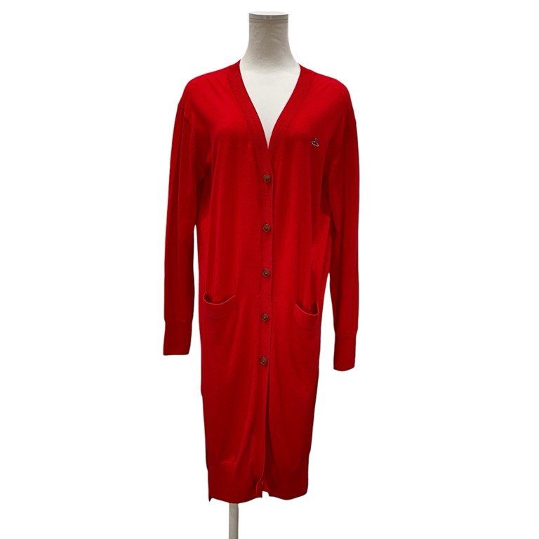 Vivienne Westwood RED LABEL 19AW オーブ刺繍ハイゲージニットロング