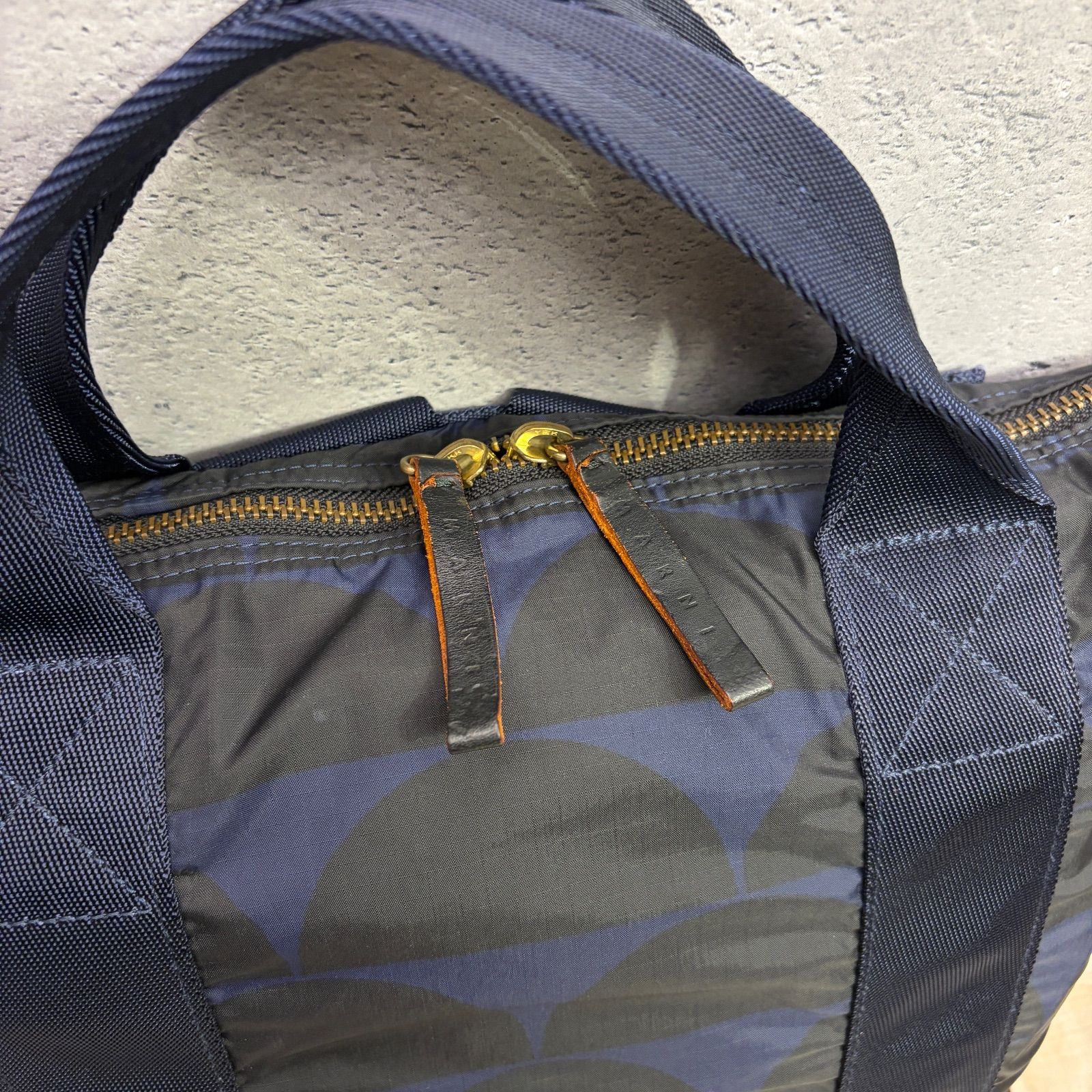 PORTER × MARNI コラボ 2WAY トートバッグ リュック ネイビー 希少