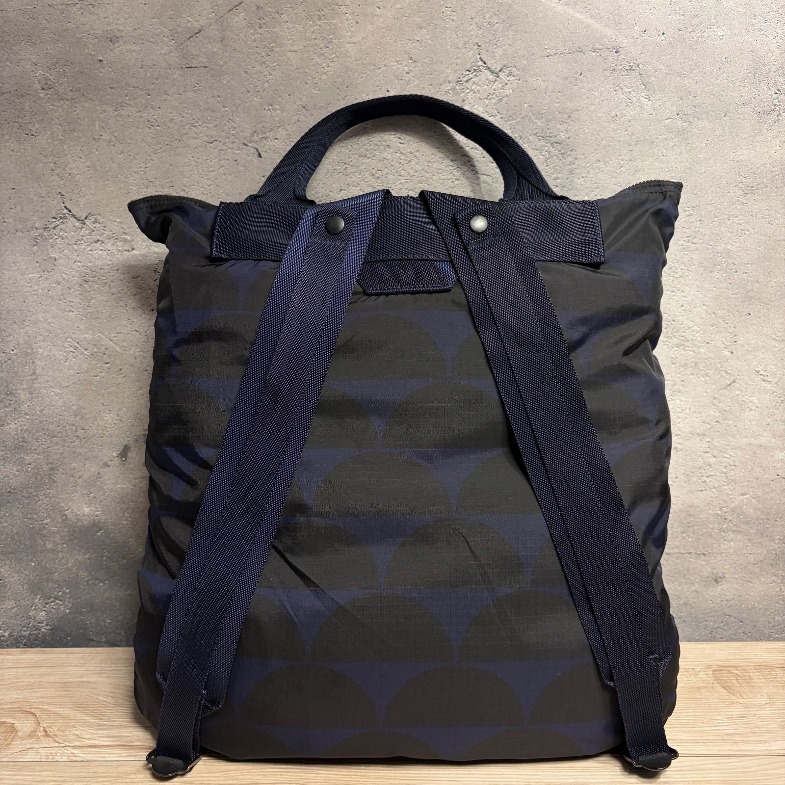 PORTER × MARNI コラボ 2WAY トートバッグ リュック ネイビー 希少