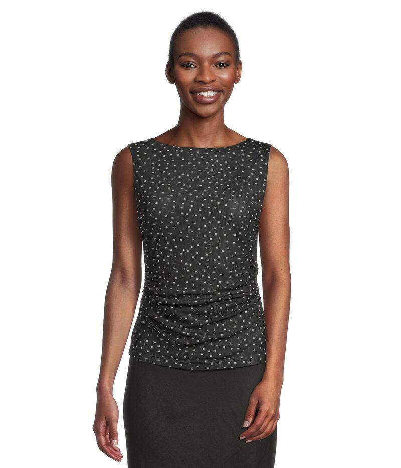 (取寄) メイドウェル レディース エスメ トップ - メッシュ Madewell women Esme Top - Mesh True Black メイドウェル レディース トップス シャツ メッシュ Madewell Esme Top