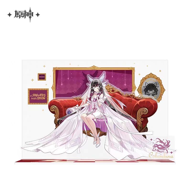 公式正規品 原神 5周年 アクリルスタンド スカーク タルタリヤ 公子