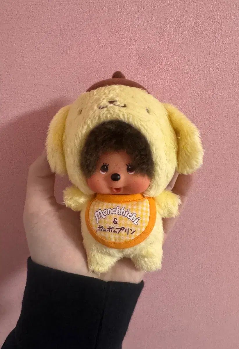 モンチッチ x ポムポムプリン コラボ ぬいぐるみ サンリオ モンチッチ