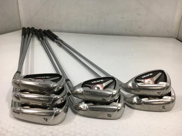 返品OK 【中古ゴルフクラブ】(7本セット)テーラーメイド バーナー