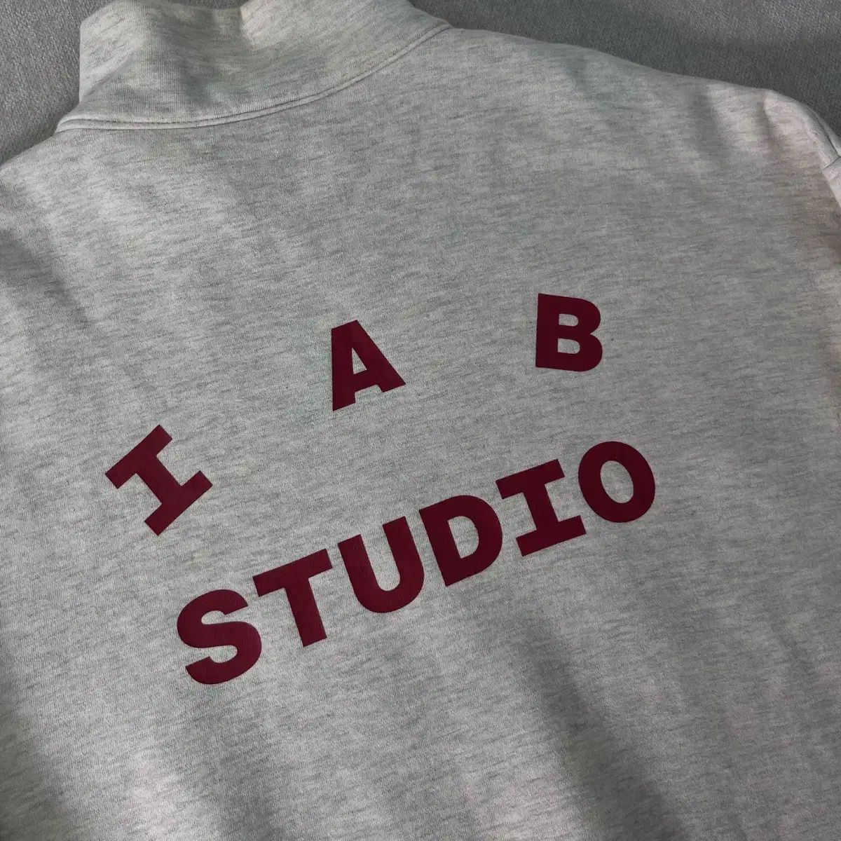 M IAB Studio アイエプスタジオ ハーフジップアップ スウェット 