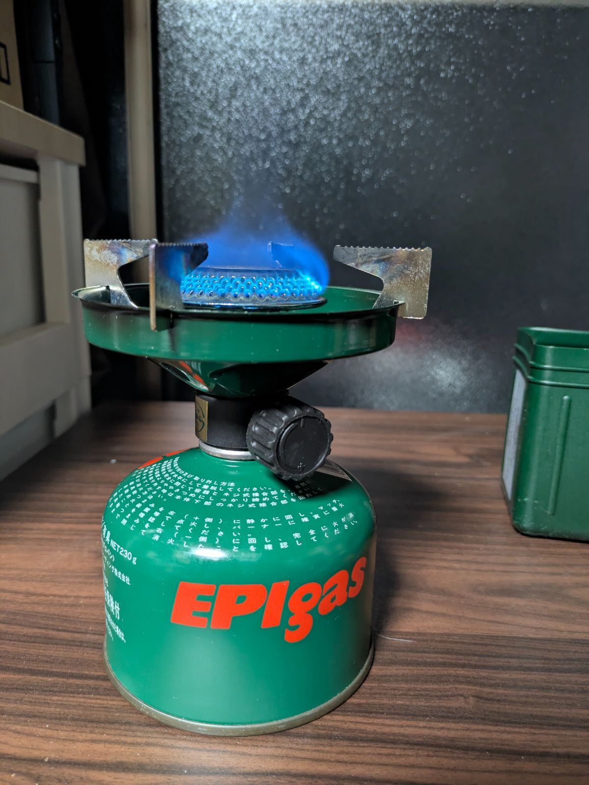 動作良好】EPIgas PSS型コンロ シングルバーナー 英国製 専用ケース