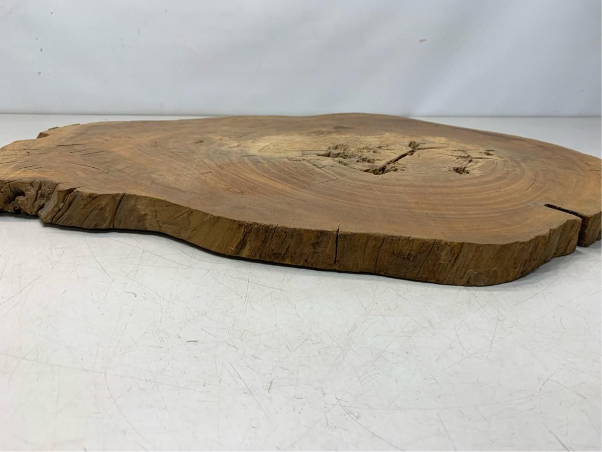 特大 飾り台 花台 一枚板 天然木 アンティーク ヴィンテージ雑貨