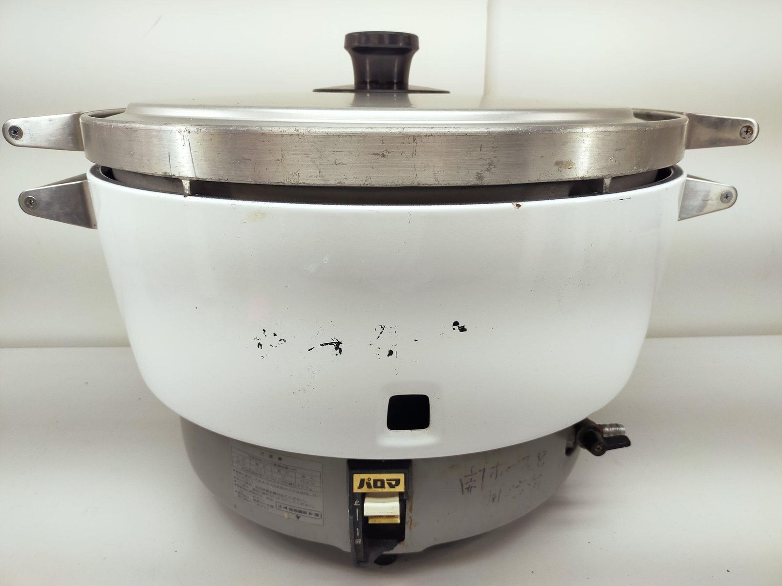 パロマ ３升 6L プロパン ガス炊飯器 PR-6AS LPガス 業務用 パロマ PR-6AS-1 LPガス用 業務用炊飯器 3升 (J1164yxY) 最大炊飯