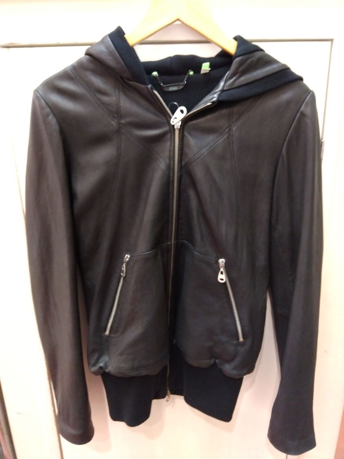 DOMA ドマ 羊革 レザージャケット M17 ドマ DOMA レザー ジャケット フードあり 羊革 綿 カジュアル