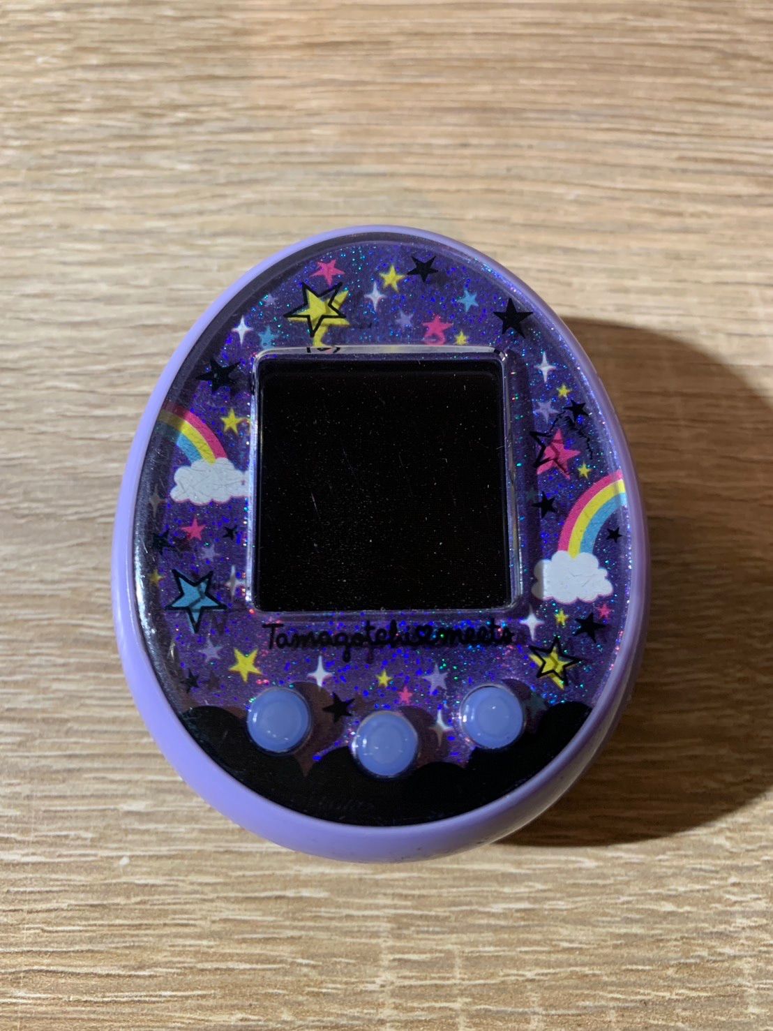 7477 たまごっち みーつ パープル マジカルみーつ 動作確認済み - メルカリ