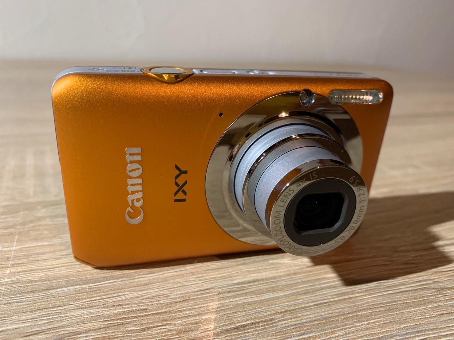 7480 Canon IXY 210F オレンジ デジカメ 動作確認済み バッテリー 美品