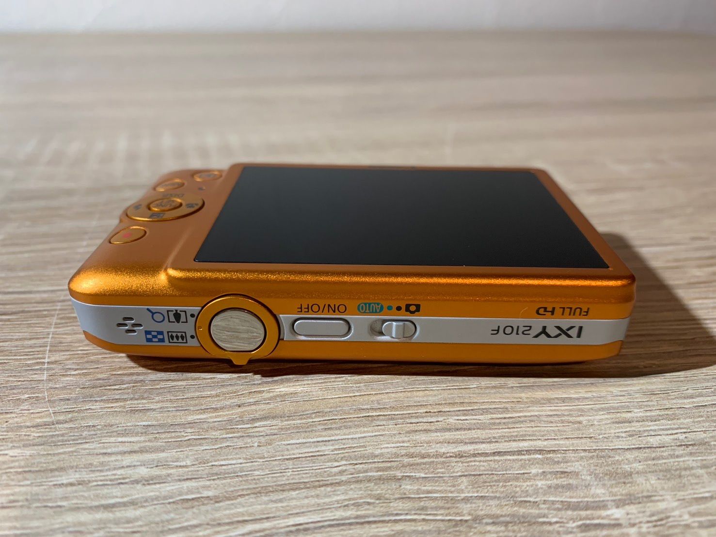 7480 Canon IXY 210F オレンジ デジカメ 動作確認済み バッテリー 美品