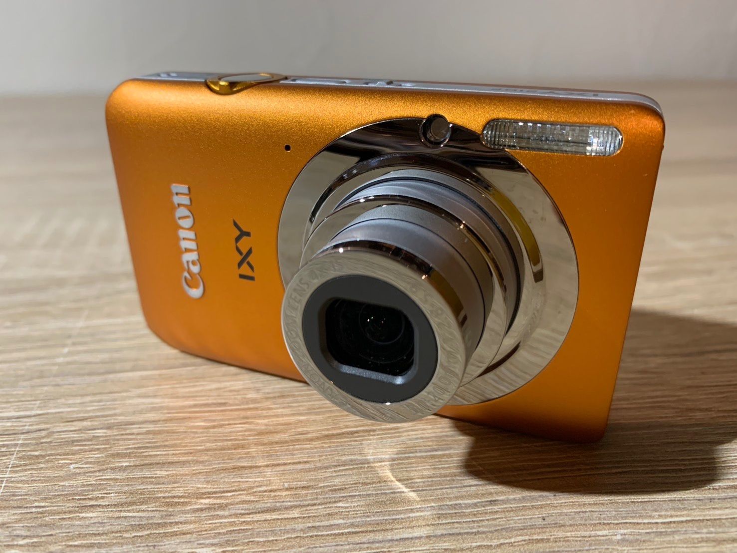 7480 Canon IXY 210F オレンジ デジカメ 動作確認済み バッテリー 美品