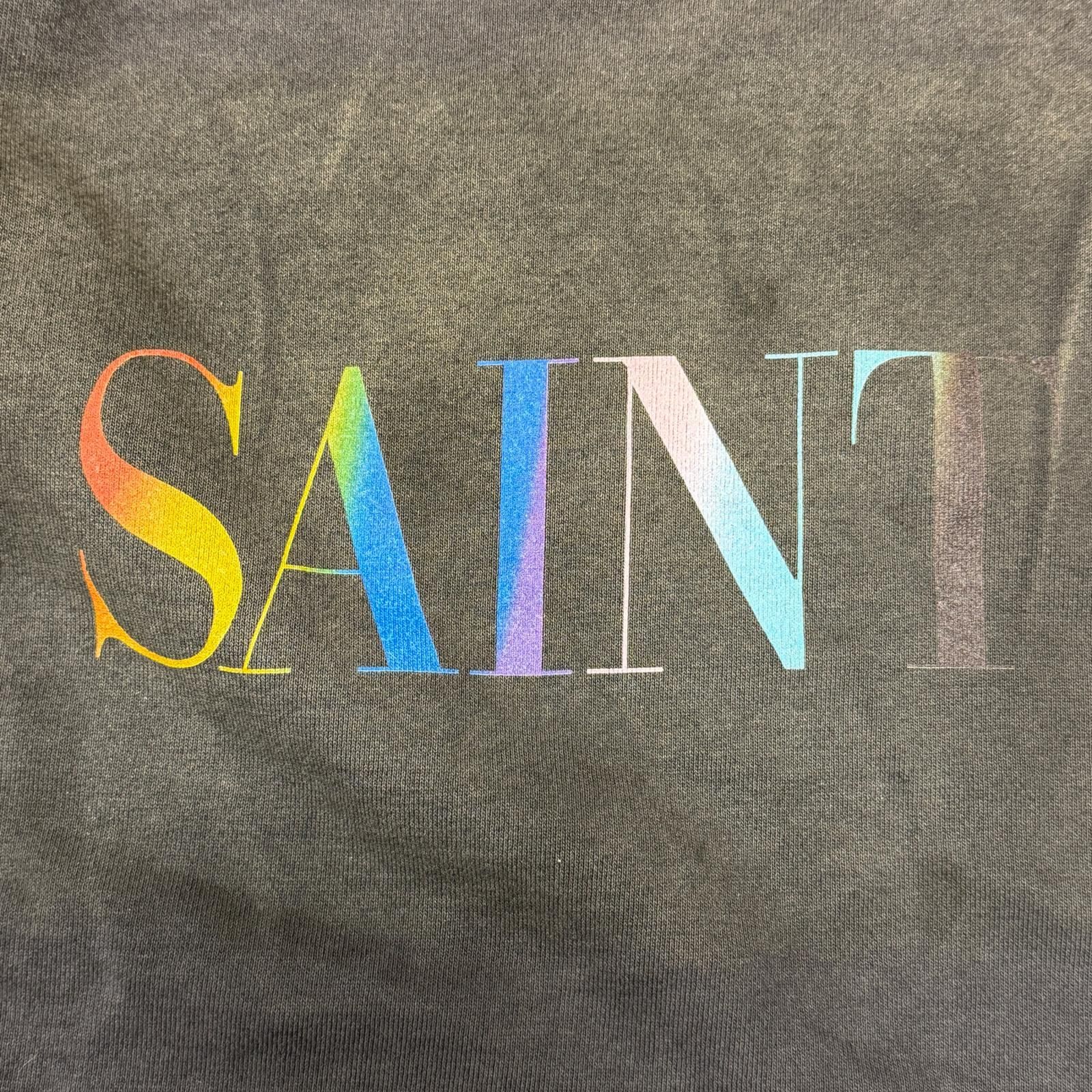 SAINT MICHAEL 24AW RAINBOW SNT CREW SWT レインボーセント カラフル 
