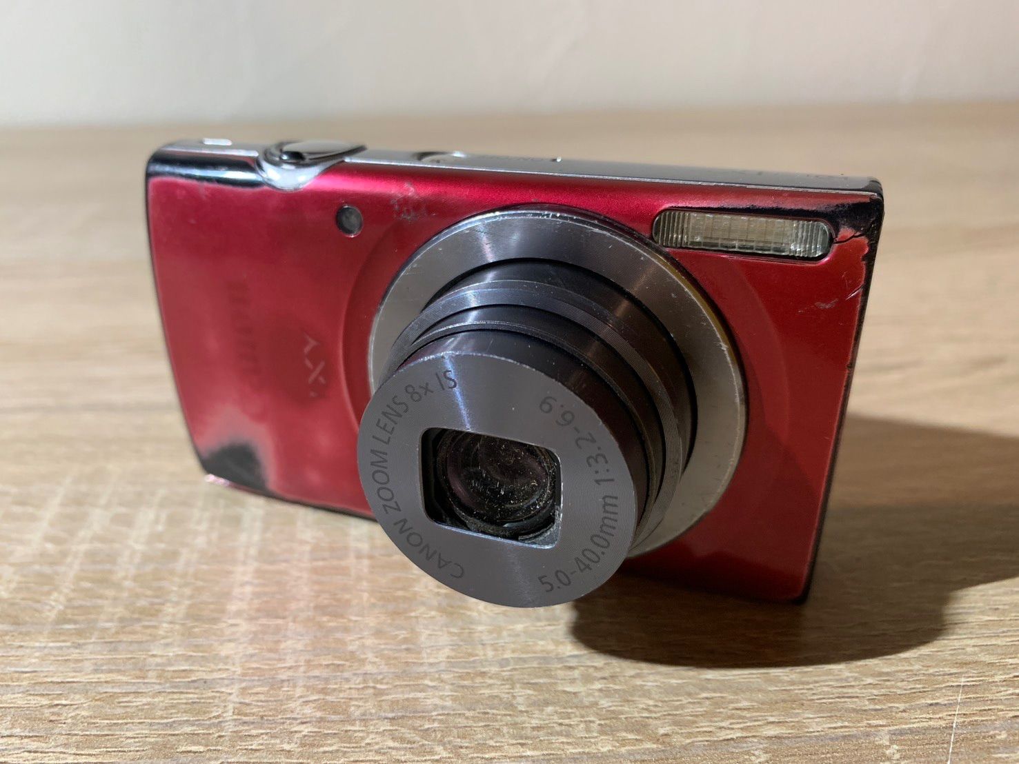 7481 Canon IXY 160 レッド デジカメ ジャンク品 - メルカリ