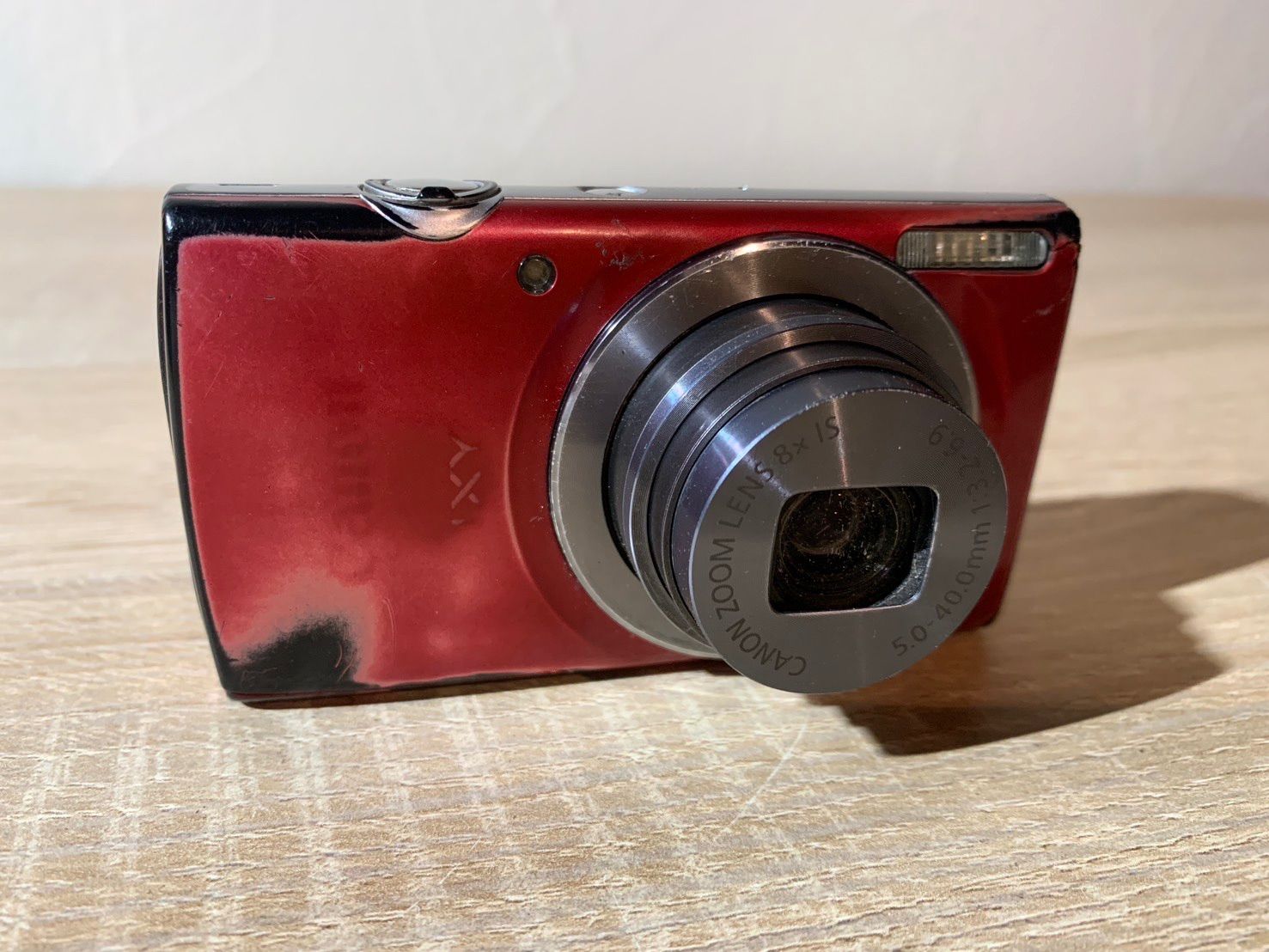 7481 Canon IXY 160 レッド デジカメ ジャンク品 - メルカリ