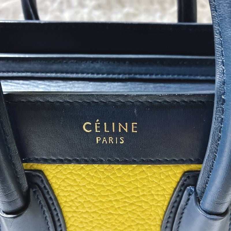 CELINE セリーヌ ラゲージ ナノショッパー スムースレザー ミニ