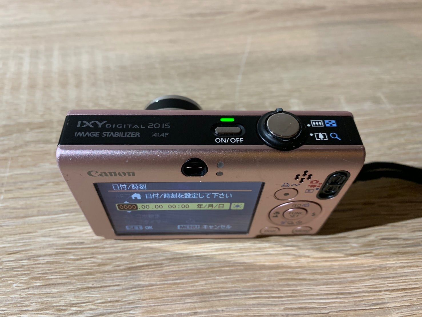 7482 Canon IXY DIGITAL 20 IS ピンク デジカメ ジャンク品 - メルカリ