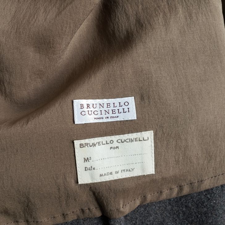 訳有 ブルネロクチネリ ☆ カシミヤ混 ウール ダッフルコート 42