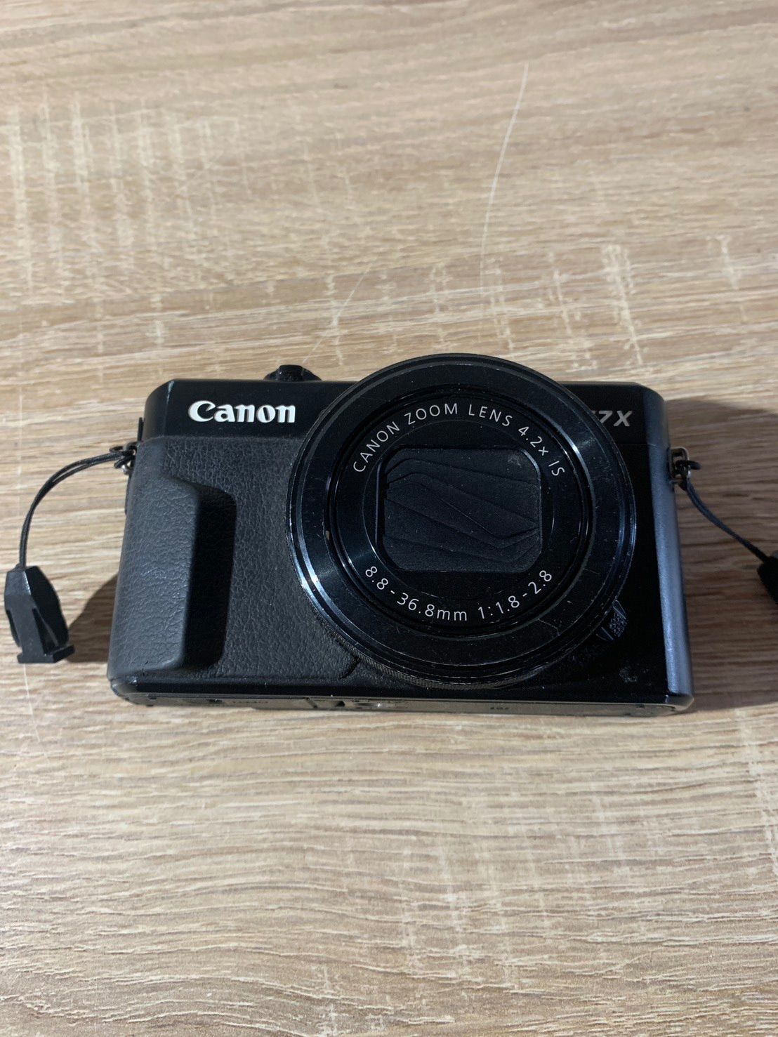 7483 Canon PowerShot G 7 X MarkⅡ ブラック デジカメ