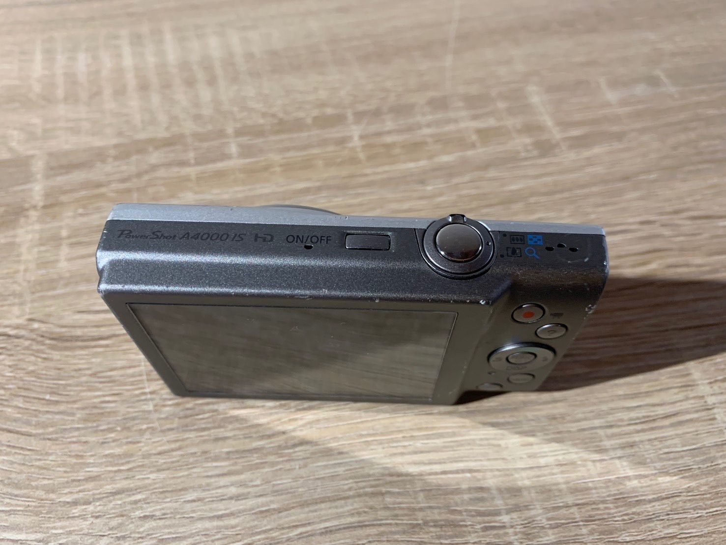 7484 Canon PowerShot A4000 IS シルバー デジカメ ジャンク品 - メルカリ