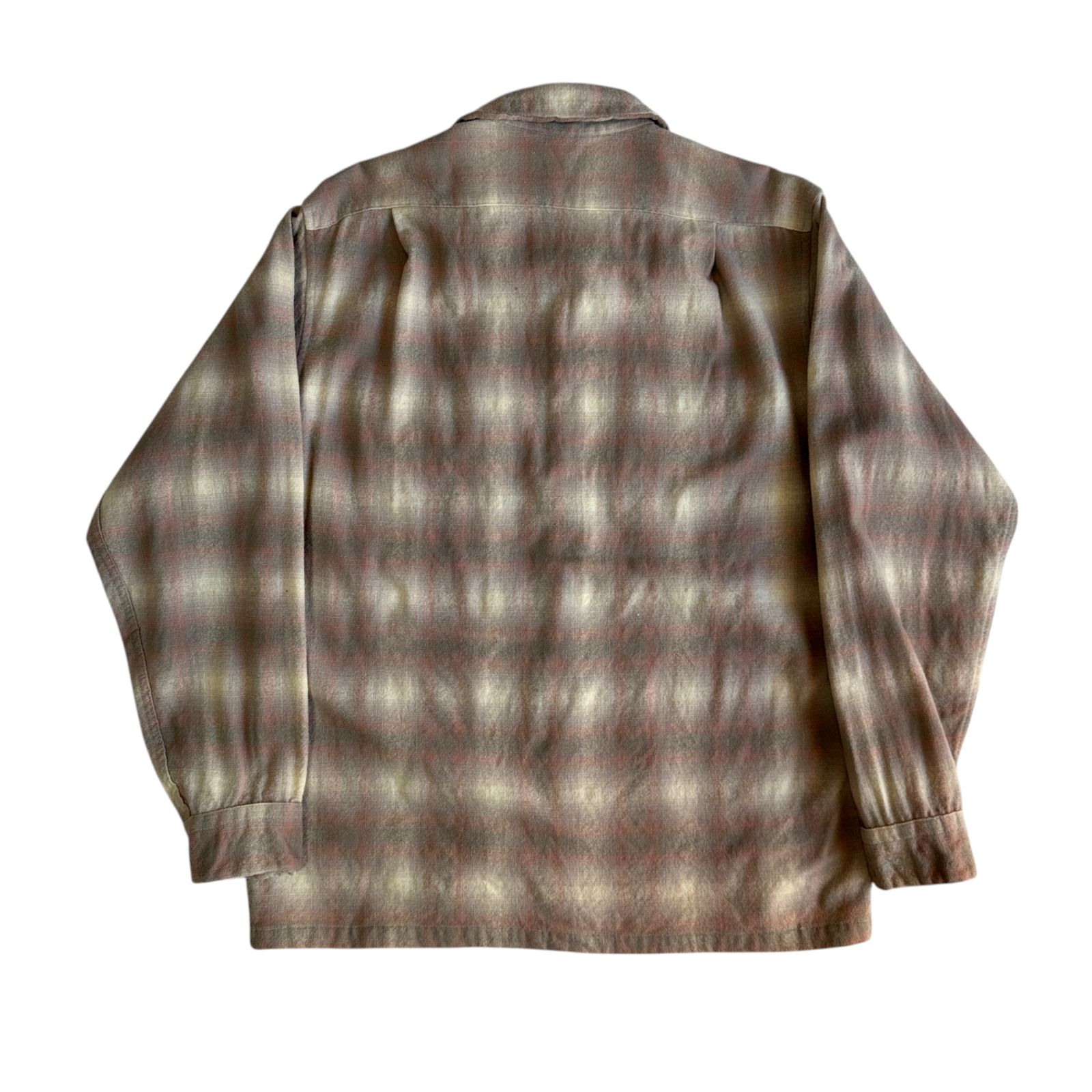 70s Pendleton ペンドルトン ボードシャツ BoardShirt Mサイズ グレー
