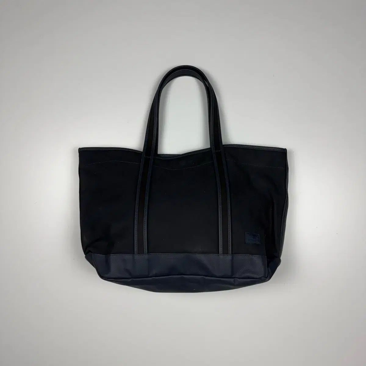 ポーター ポーターガール PORTER シェル トートバッグ(L ネイビー