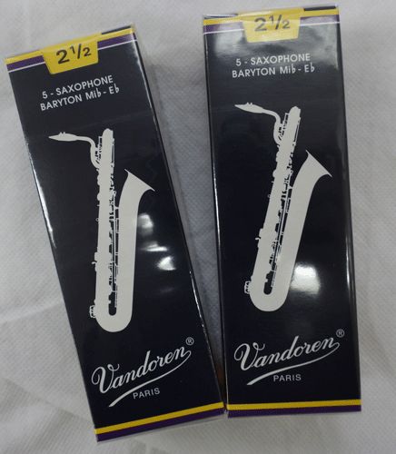 バンドーレン）バリトンサックスリード 青箱（トラディッショナル） 3